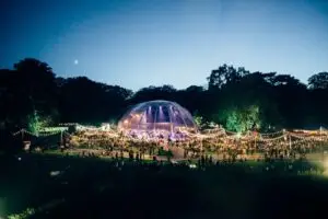 Jazz Middelheim Algemene Overzichts Foto